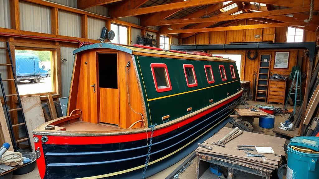 Planning a Narrowboat Refit: A Guide for Boatyards