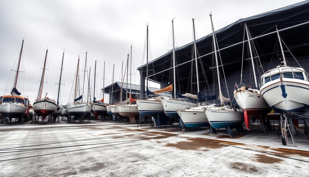 Managing Winter Storage: A Guide for UK Boatyards